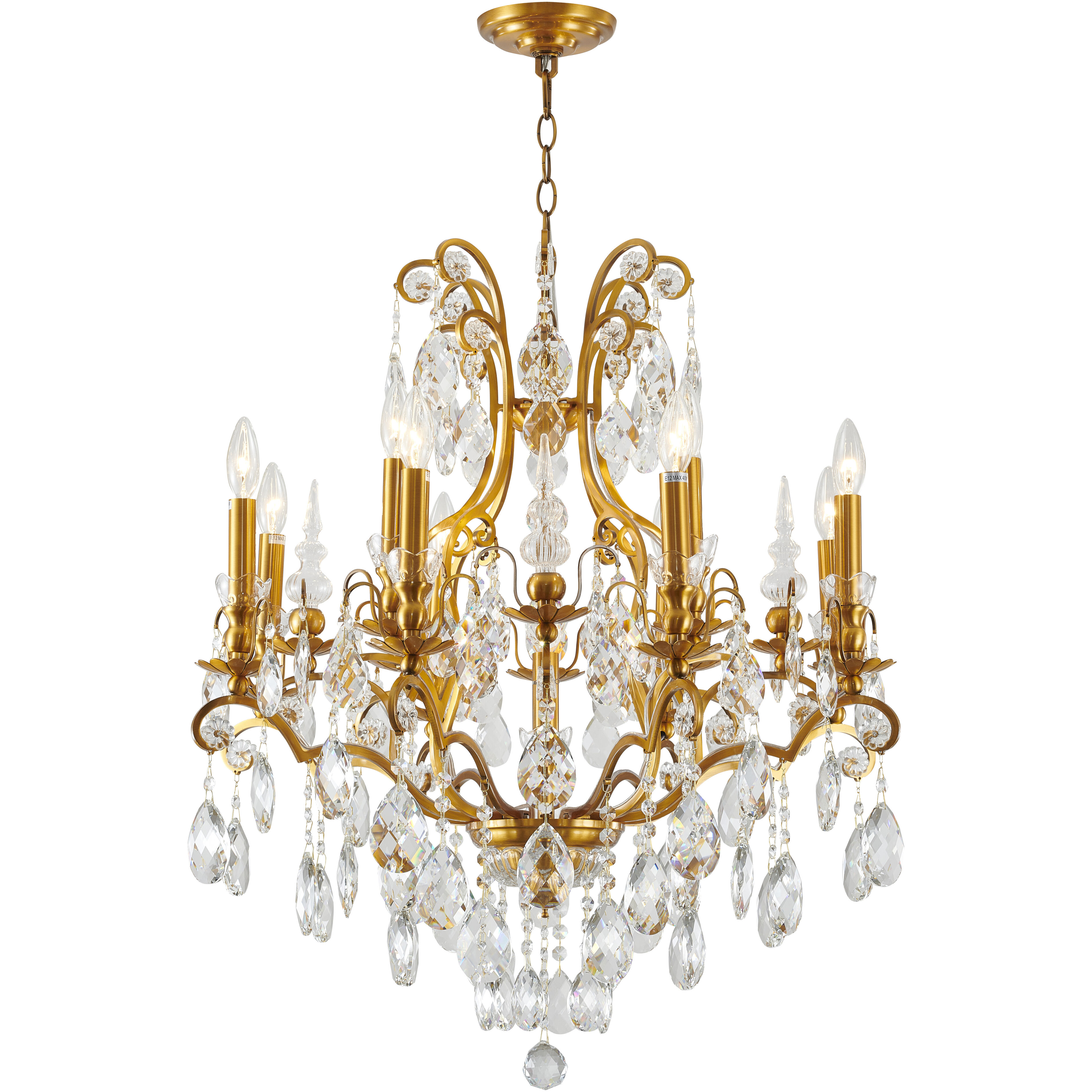 Canada 13 Light 29.50 inch Chandelier